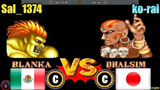 Street Fighter II: The World Warrior (Sal_1374 Vs. ko-rai) [Mexico Vs. Japan]