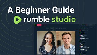 Rumble Studio: How to upload video content