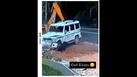 Big Bad Excavator Vs. Good Jeep