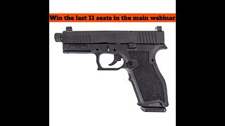 PSA DAGGER FULL SIZE - S 9MM PISTOL MINI #2 for THE LAST 11 SEATS IN THE MAIN WEBINAR