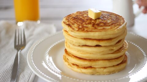 How To Make The Perfect Pancakes | Fluffy Pancake Recipe