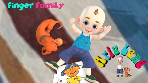 Finger Family | Ariu Land Nursery Rhymes & Kids Songs