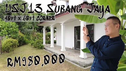 USJ13 (40x60) Subang Jaya RM980,000 Double Storey CORNER, House Tour. 中文字幕. Sarikata Melayu.