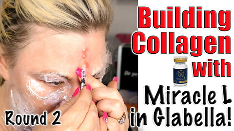 Building Collagen with Miracle L In the GLabella from AceCosm.com | Code Jessica10 Saves you Money!