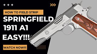 How to Disassemble and Reassemble Springfield 1911 A1 (Field Strip)