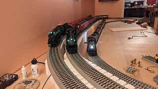 Three Lionel O Scale Model Trains