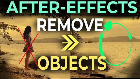 After-Effects: Remove Stuff (IN 60-SECONDS!)