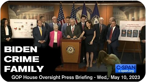 FULL blockbuster press conference of Biden Crime Family - May 10, 2023