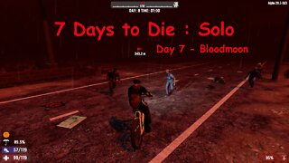 7 Days to Die : Cookingpot , First Bloodmoon and cardio!