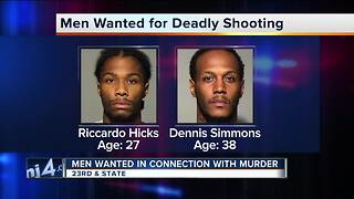 Two wanted for deadly State Street shooting