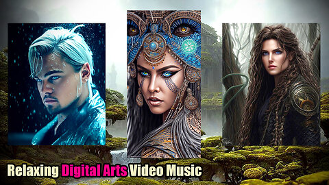 Relaxing Digital Arts Video Music ASMR#2