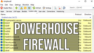 EXCELLENT FREE WINDOWS FIREWALL | Simplewall Guide