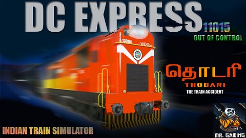 Thodari Movie Train Accident Recreation | Indian Train Simulator