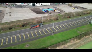 Nice Scania Of Monex / MCL Logistics - Welsh Drones