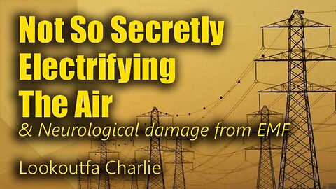 NOT SO SECRETLY ELECTRIFYING THE AIR - free energy + RADIO FREQUENCY DUI 2