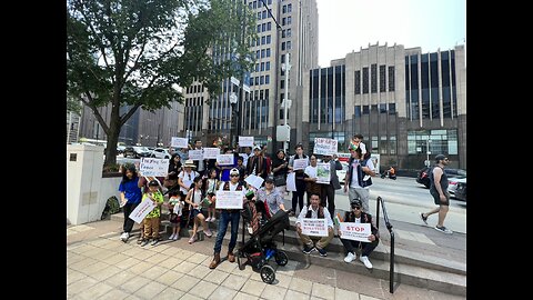 Chicago Kuki Tribes Solidarity Silent Protest