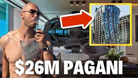 Andrew Tate's $26 Million Pagani Penthouse