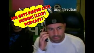 JRE #1 (24 Dec 2009) - Joe Gets a Call During (Live) Podcast [Uncensored]