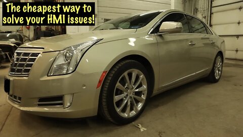Removing a failed Cue system for repair on a 2014 Cadillac XTS