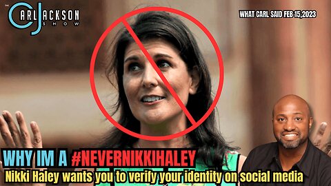 WHY I'M A #NEVERNIKKIHALEY ?