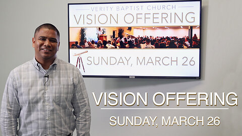 Vision Offering 2023 | Sunday, March 26th