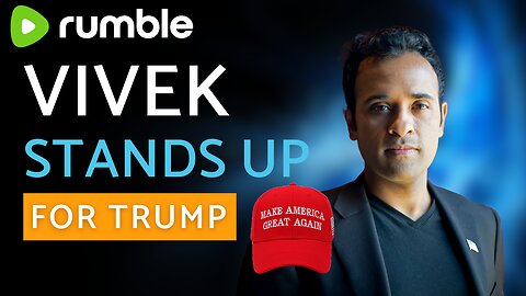 Vivek Stands Up For TRUMP