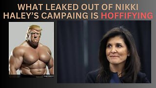 What leaked out of Nikki Haley's campaign is Horrifying.