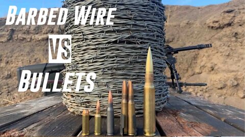 Can A Roll Of Barbed Wire Stop A Bullet?