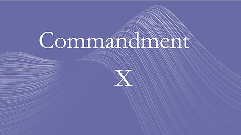 Tenth Commandment