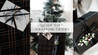 Quick Gift Wrapping Tricks