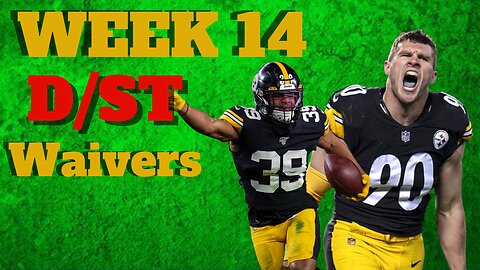Week 14 Team Defense D/ST Waiver Wire Adds | Fantasy Football