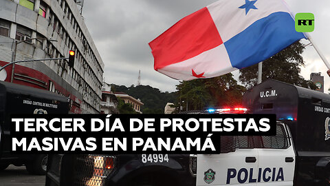Protestas en Panamá contra contrato minero canadiense
