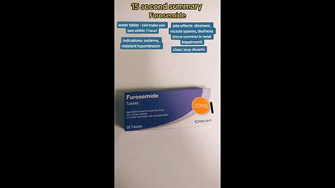 Furosemide For Oedema and Resistant Hypertension