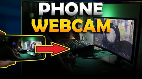 How to use your PHONE as WEBCAM 2022