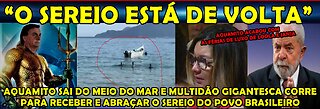 URGENTE “SEREIO DO POVO BRASILEIRO” BOLSONARO SAI DO MEIO DO MAR MULTIDÃO CORRER PARA VER O AQUAMITO