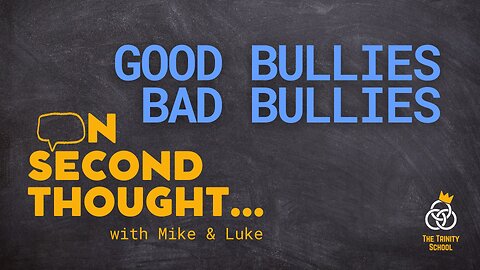 Being Right, Good Bullies, & Defining Wokeness | Episode 14, On Second Thought... w/ Mike & Luke