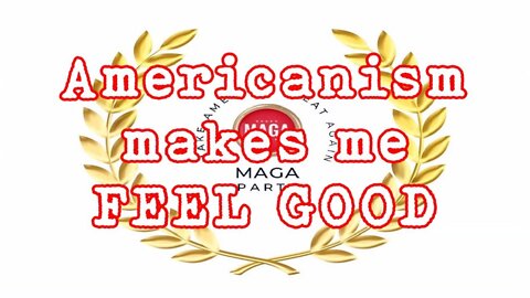 AMERICANISM MAKES ME FEEL GOOD