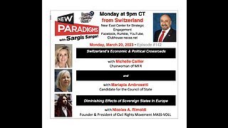 Michelle Cailler, Mariapia Ambrosetti, & Nicolas Rimoldi/ CH, New Paradigms w/Sargis Sangari EP #142