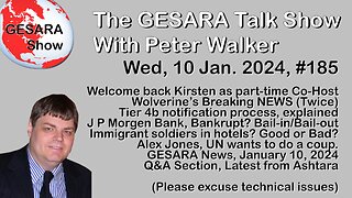 2024-01-10, GESARA Talk Show 185 - Wednesday