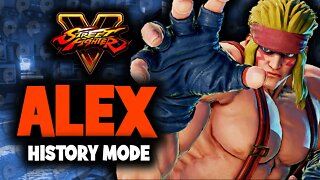 Street Fighter 5 / Alex - History Mode