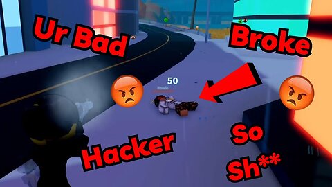 Mad Toxic Salty Kid Thought I Was Hacking | Roblox Jailbreak