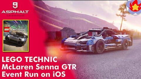 LEGO TECHNIC McLaren Senna GTR Daily Event Run on iOS | Asphalt 9: Legends