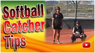 Softball Skills - Catcher Blocking - Coach Stacy Iveson