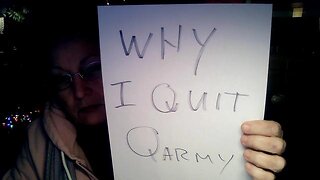 Q ~ I Quit Qarmy