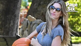 Gisele Bündchen takes kids to pumpkin patch in Miami amid Tom Brady woes