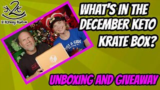 What's in the December Keto Krate? | What's the best Keto Chocolate? | Keto Krate giveaway