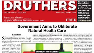 Druthers - Oct 2023 - Attack on Natural Health Care - 🎵 Twilight Zone 🎵