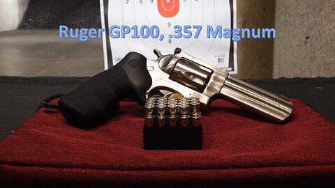 Ruger GP100 - A favorite among the masses of revolver operators.
