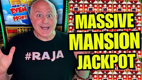 UNBELIEVABLE!!! MASSIVE MANSION JACKPOT ON HIGH LIMIT HUFF N EVEN MORE PUFF!