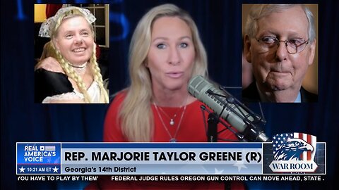 Marjorie Taylor Greene Explains Why GOP Lost GA: Neocons Like Lindsey Graham & Mitch McConnell.